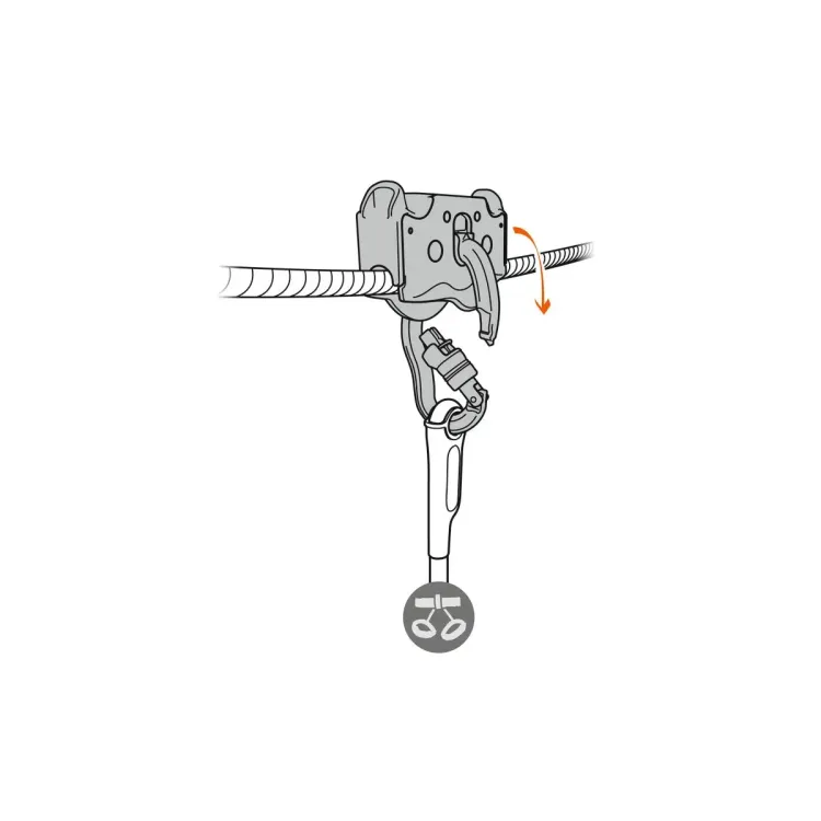 PETZL POLEA TRAC GUIDE LT, ARISTARUN