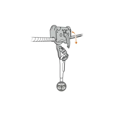 PETZL POLEA TRAC GUIDE LT, ARISTARUN