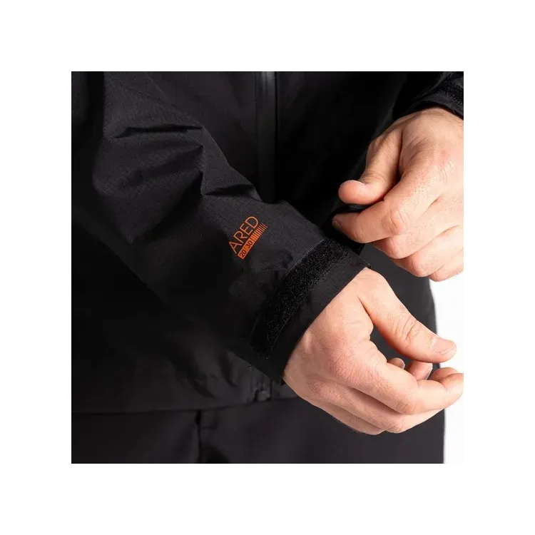 DARE 2B CHAQUETA IMPERMEABLE TORREK BREATHE HOMBRE NEGRO MANGA,ARISTARUN