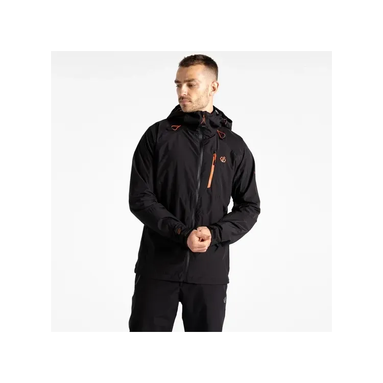 DARE 2B CHAQUETA IMPERMEABLE TORREK BREATHE HOMBRE NEGRO PORTADA,ARISTARUN