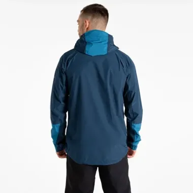 DARE 2B CHAQUETA IMPERMEABLE TORREK BREATHE HOMBRE AZUL TRASERA,ARISTARUN