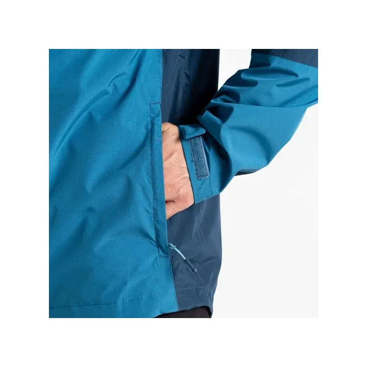 DARE 2B CHAQUETA IMPERMEABLE TORREK BREATHE HOMBRE AZUL BOLSILLO,ARISTARUN