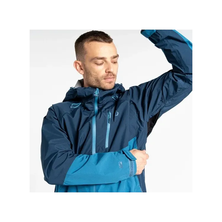 DARE 2B CHAQUETA IMPERMEABLE TORREK BREATHE HOMBRE AZUL AXILA,ARISTARUN