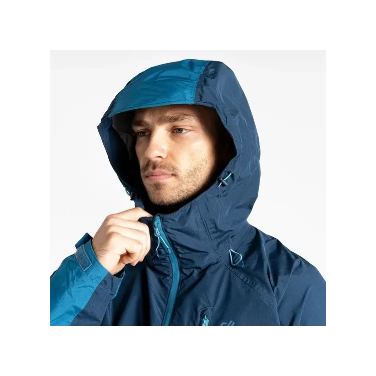 DARE 2B CHAQUETA IMPERMEABLE TORREK BREATHE HOMBRE AZUL GORRO,ARISTARUN