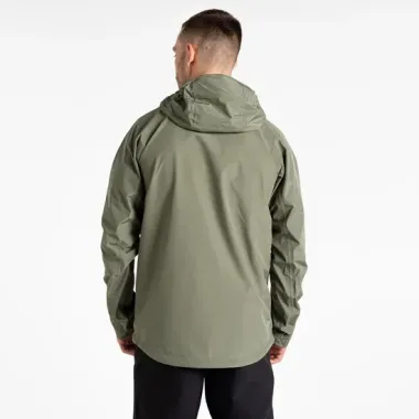 DARE 2B CHAQUETA IMPERMEABLE TORREK BREATHE HOMBRE VERDE TRASERA,ARISTARUN