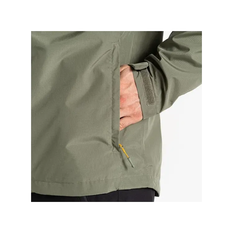 DARE 2B CHAQUETA IMPERMEABLE TORREK BREATHE HOMBRE VERDE BOLSILLO,ARISTARUN