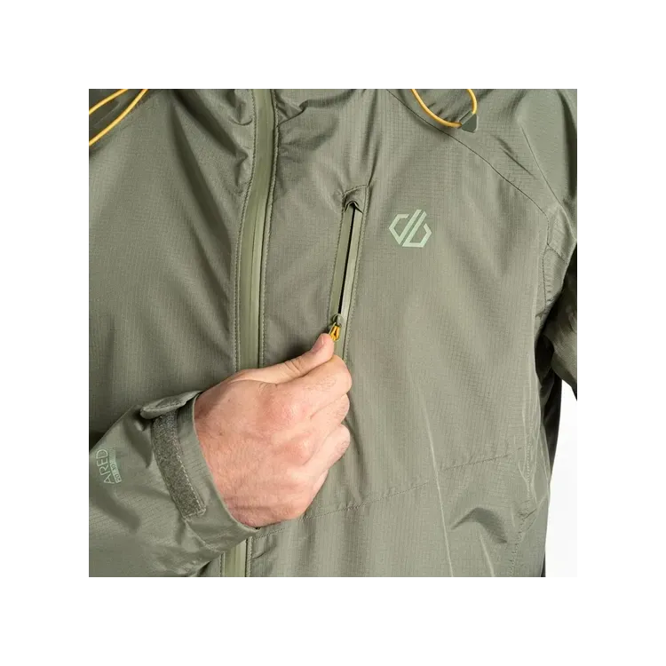 DARE 2B CHAQUETA IMPERMEABLE TORREK BREATHE HOMBRE VERDE PECHO,ARISTARUN