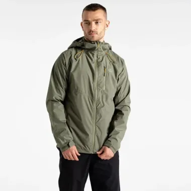 DARE 2B CHAQUETA IMPERMEABLE TORREK BREATHE HOMBRE VERDE PORTADA,ARISTARUN
