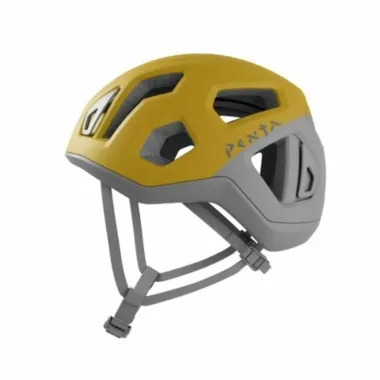 SINGING ROCK CASCO PENTA AZUL AMARILLO LATERAL, ARISTARUN