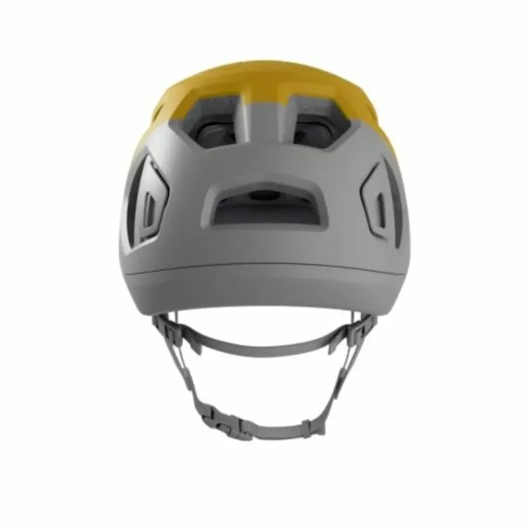 SINGING ROCK CASCO PENTA AZUL AMARILLO TRASERA, ARISTARUN