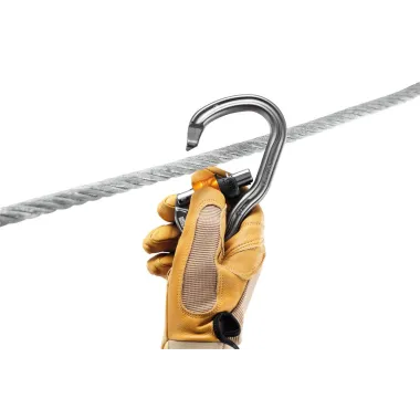 PETZL MOSQUETON VERTIGO WIRE-LOCK ARISTARUN