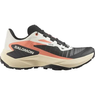 SALOMON GENESIS ZAPATILLA TRAIL HOMBRE BLACK FUSION CORAL PORTADA,ARISTARUN