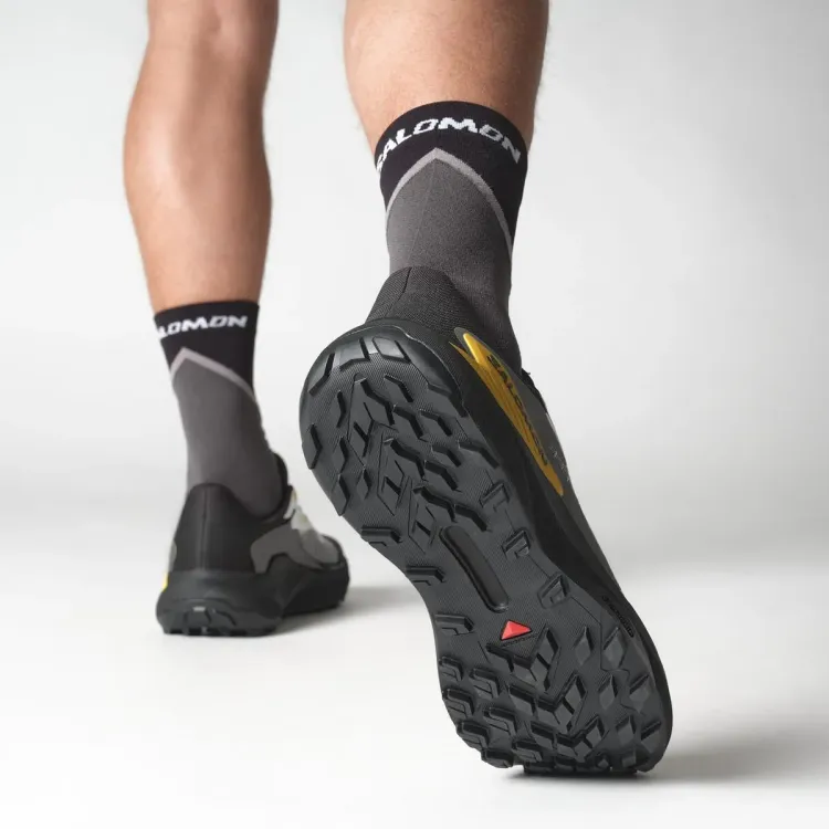 SALOMON GENESIS ZAPATILLA TRAIL HOMBRE BLACK WHITE LEMON MODELO 2,ARISTARUN