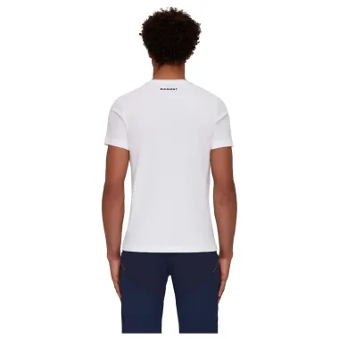 MAMMUT CAMISETA MANGA CORTA CORE BLANCO HOMBRE TRASERA,ARISTARUN