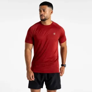 DARE 2B CAMISETA MANGA CORTA ACCELERATE TEE ROJO HOMBRE PORTADA,ARISTARUN