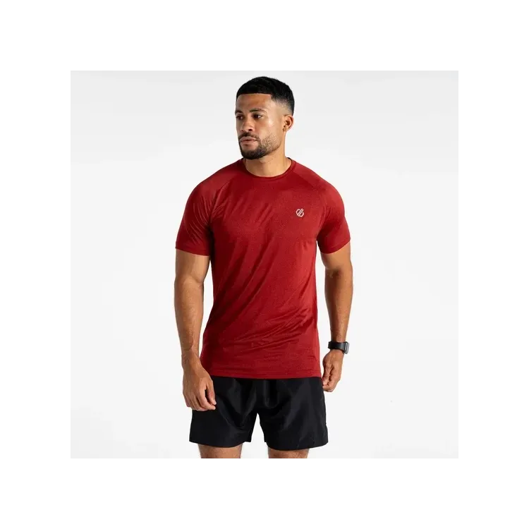 DARE 2B CAMISETA MANGA CORTA ACCELERATE TEE ROJO HOMBRE PORTADA,ARISTARUN