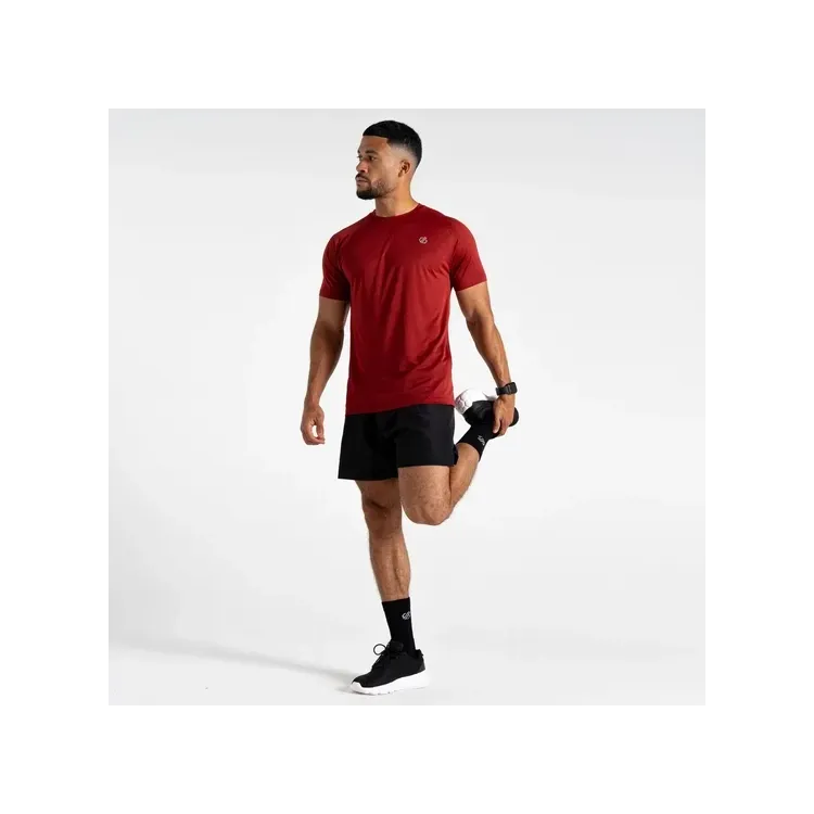 DARE 2B CAMISETA MANGA CORTA ACCELERATE TEE ROJO HOMBRE MODELO,ARISTARUN