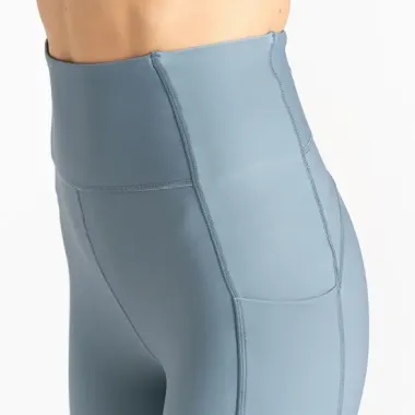 DARE 2B MALLA LARGA POWER LEGGING AQUIFER GREY MUJER LATERAL,ARISTARUN