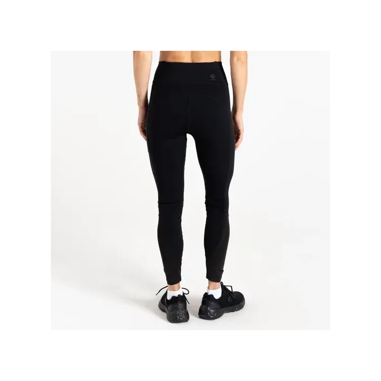 DARE 2B MALLA LARGA POWER LEGGING NEGRO MUJER TRASERA,ARISTARUN