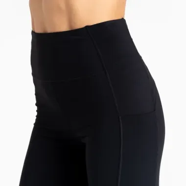 DARE 2B MALLA LARGA POWER LEGGING NEGRO MUJER LATERAL,ARISTARUN