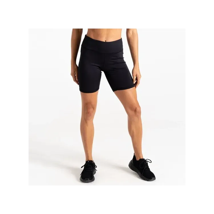 DARE 2B MALLA CORTA UPBEAT NEGRO MUJER FRONTAL,ARISTARUN