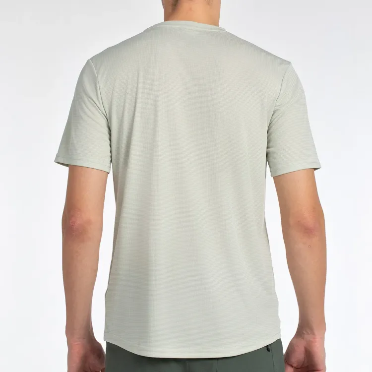 +8000 CAMISETA MANGA CORTA TALIB GRIS VERDOSO HOMBRE TRASERA,ARISTARUN