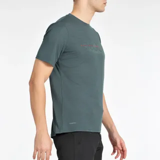 +8000 CAMISETA MANGA CORTA TALIB VERDE OSCURO HOMBRE LATERAL,ARISTARUN