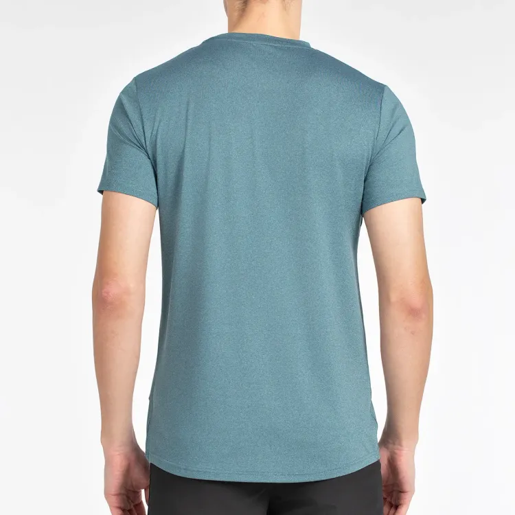 +8000 CAMISETA MANGA CORTA PIPE AZUL ACERO HOMBRE TRASERA,ARISTARUN