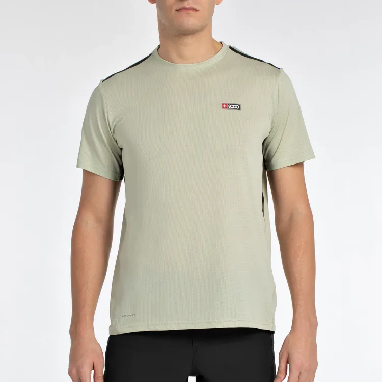 +8000 CAMISETA MANGA CORTA TURQUI GRIS VERDOSO HOMBRE PORTADA,ARISTARUN