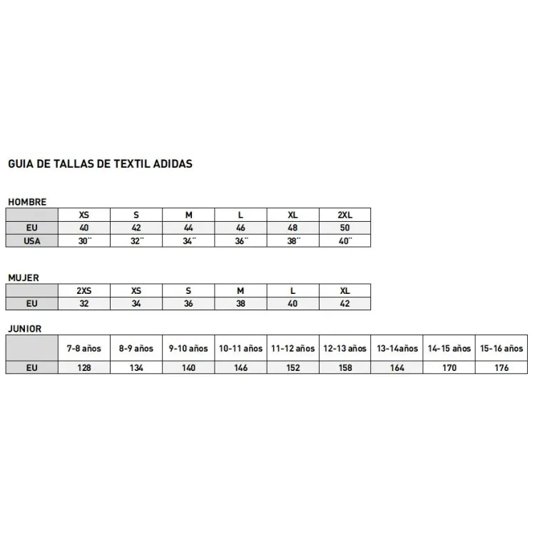 TERREX XPERIOR CAMISETA MANGA CORTA GUIA DE TALLAS, ARISTARUN