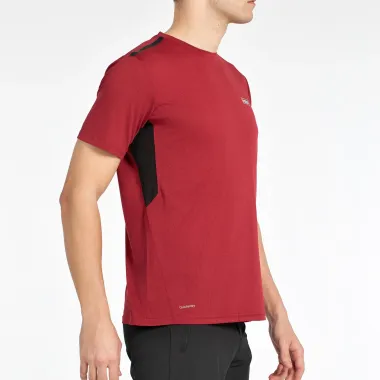 +8000 CAMISETA MANGA CORTA TURQUI CEREZA HOMBRE LATERAL,ARISTARUN