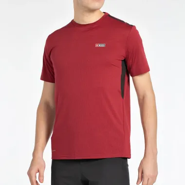 +8000 CAMISETA MANGA CORTA TURQUI CEREZA HOMBRE FRONTAL,ARISTARUN