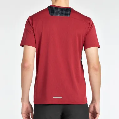 +8000 CAMISETA MANGA CORTA TURQUI CEREZA HOMBRE TRASERA,ARISTARUN