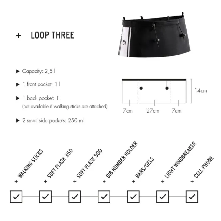 LURBEL LOOP THREE NEGRO, ARISTARUN