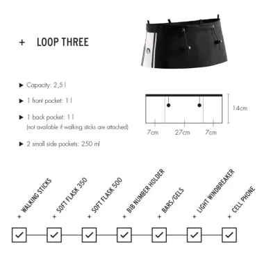 LURBEL LOOP THREE NEGRO, ARISTARUN