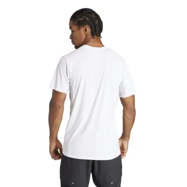 ADIDAS CAMISETA M/C ADIZERO E TEE WHITE TRASERA, ARISTARUN