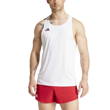 ADIDAS CAMISETA TIRANTES HOMBRE ADIZERO E SNGLT FRONTAL, ARISTARUN
