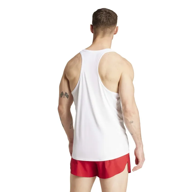 ADIDAS CAMISETA TIRANTES HOMBRE ADIZERO E SNGLT TRASERA, ARISTARUN