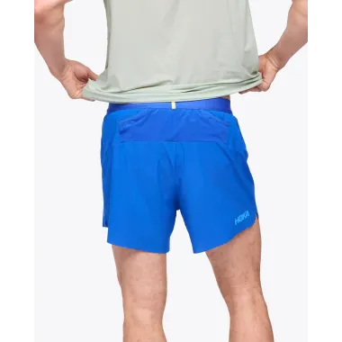 HOKA PANTALÓN CORTO HOMBRE GLIDE MARINO TRASERA,ARISTARUN