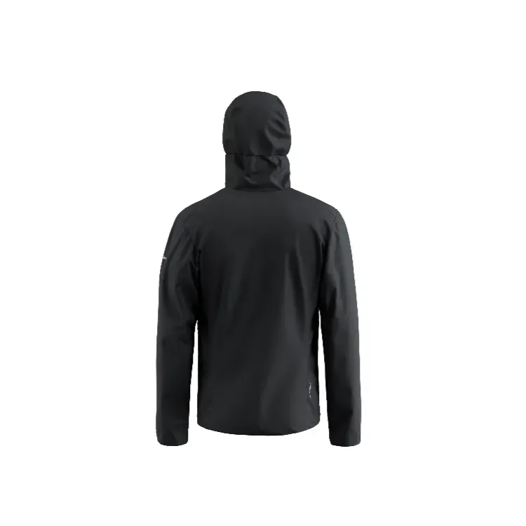 SALEWA CHAQUETA IMPERMEABLE HOMBRE PUEZ 2.5L POWERTEX TRASERA,ARISTARUN