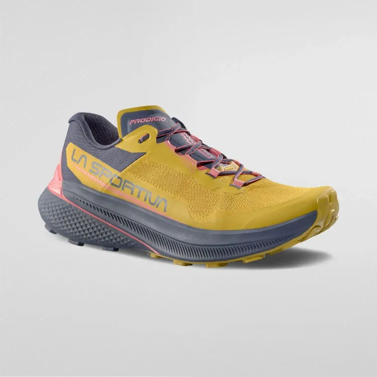 LA SPORTIVA PRODIGIO ZAPATILLA TRAIL MUJER SAVANA/NIGHT SKY PORTADA, ARISTARUN
