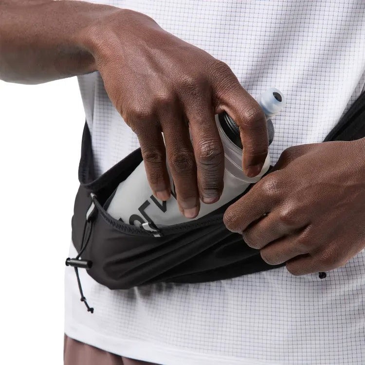 NNORMAL CINTURON RUN BELT BLACK SOFT FLASK,ARISTARUN