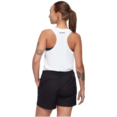 MAMMUT CAMISETA SIN MANGAS CORE TANK MUJER BLANCO TRASERA,ARISTARUN