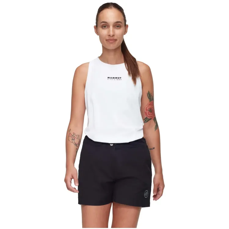 MAMMUT CAMISETA SIN MANGAS CORE TANK MUJER BLANCO DELANTERA,ARISTARUN