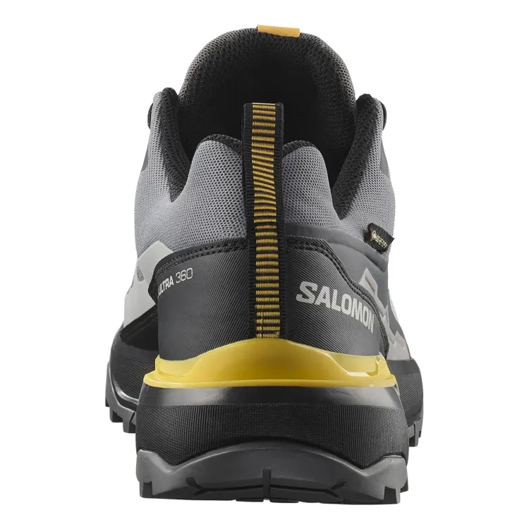 SALOMON X ULTRA 360 GTX ZAPATILLA TREKKING HOMBRE BLACK/MUSTARD TRASERA,ARISTARUN
