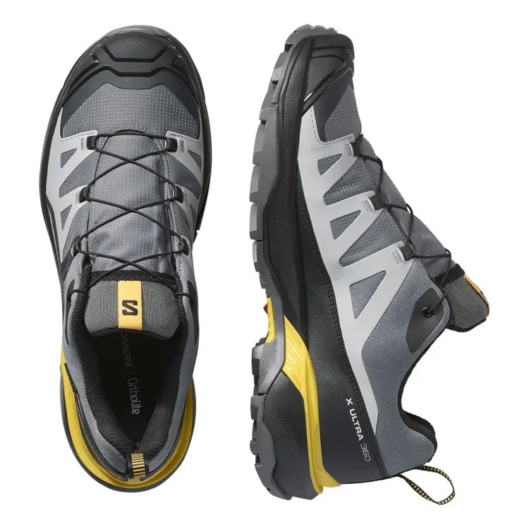 SALOMON X ULTRA 360 GTX ZAPATILLA TREKKING HOMBRE BLACK/MUSTARD PAREJA,ARISTARUN