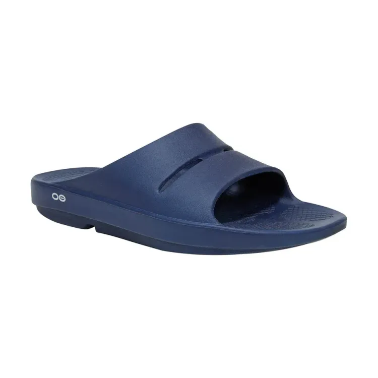 OOFOS SANDALIA DE RECUPERACIÓN OOAHH NAVY UNISEX PORTADA,ARISTARUN