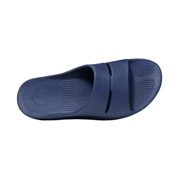 OOFOS SANDALIA DE RECUPERACIÓN OOAHH NAVY UNISEX SUPERIOR,ARISTARUN