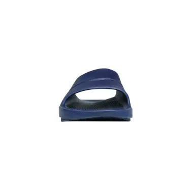 OOFOS SANDALIA DE RECUPERACIÓN OOAHH NAVY UNISEX FRONTAL,ARISTARUN