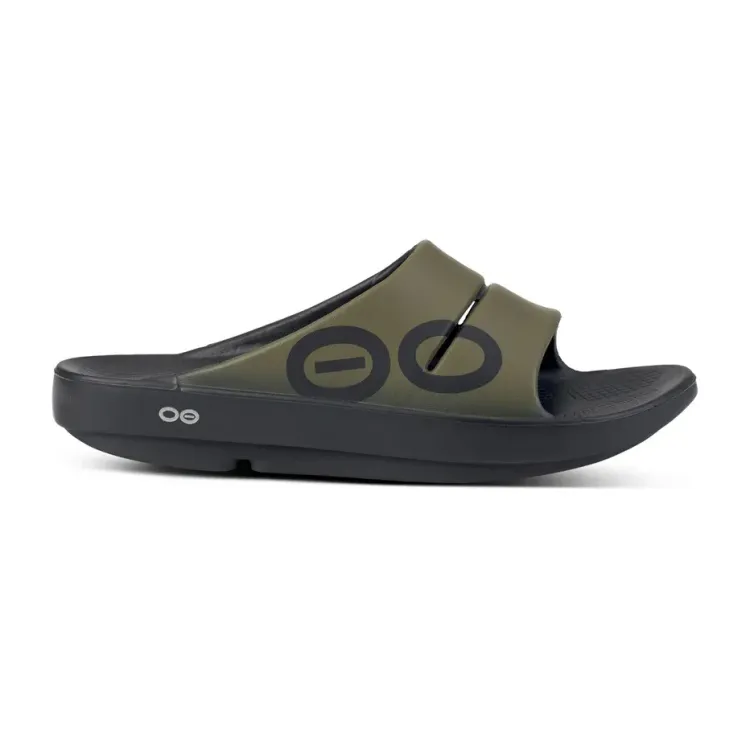 OOFOS SANDALIA DE RECUPERACIÓN OOAHH VERDE UNISEX EXTERIOR,ARISTARUN